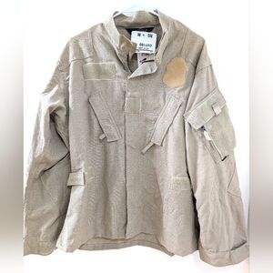 Tru Spec Tactical Shirt Medium Regular Tan Utility Flame Resistant